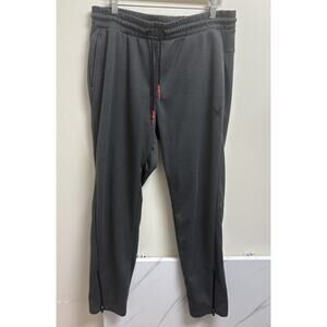 Spyder Active Men's Pants Size Large Gray Joggers Zip